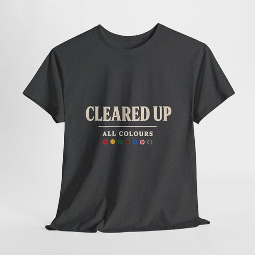 Cleared snooker shirt - up,