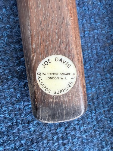 Vintage joe davis billards - joe, "billards